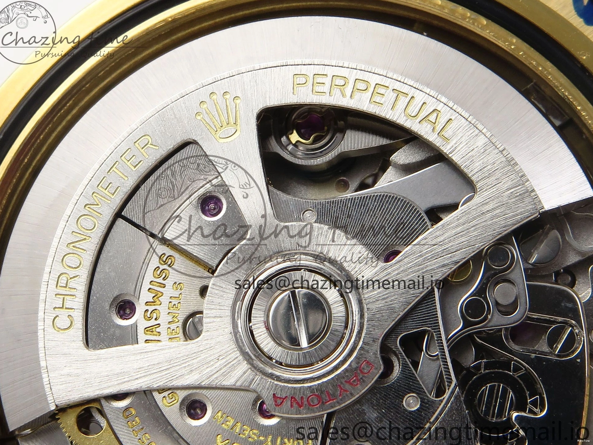 MiroTime 0208 Daytona 126518 QF 1:1 Best Edition Black YG Dial on Oysterflex Strap SH4131 V Functional 283